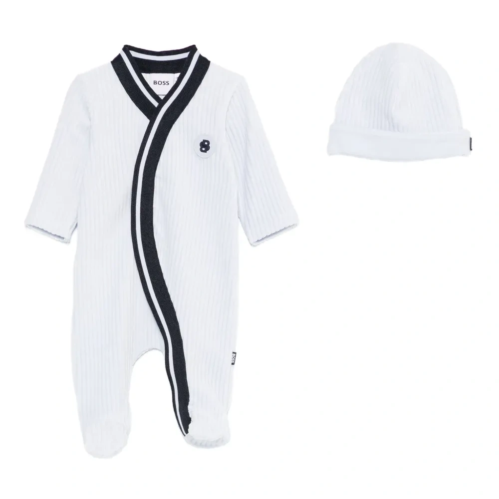 Комплект для новорожденного с нашивкой-логотипом