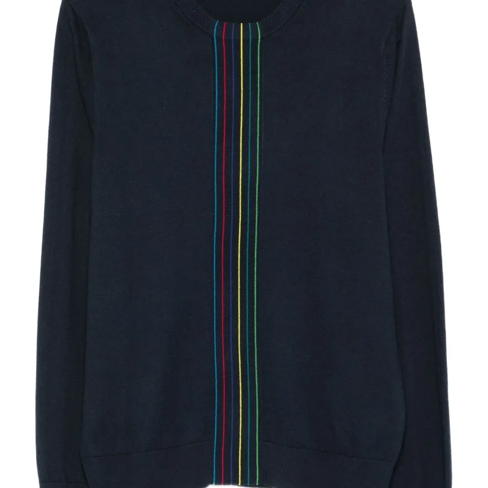 Свитер Sports Stripe с круглым вырезом