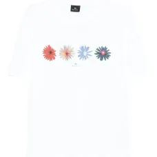 Футболка с цветочным принтом Футболка с цветочным принтом