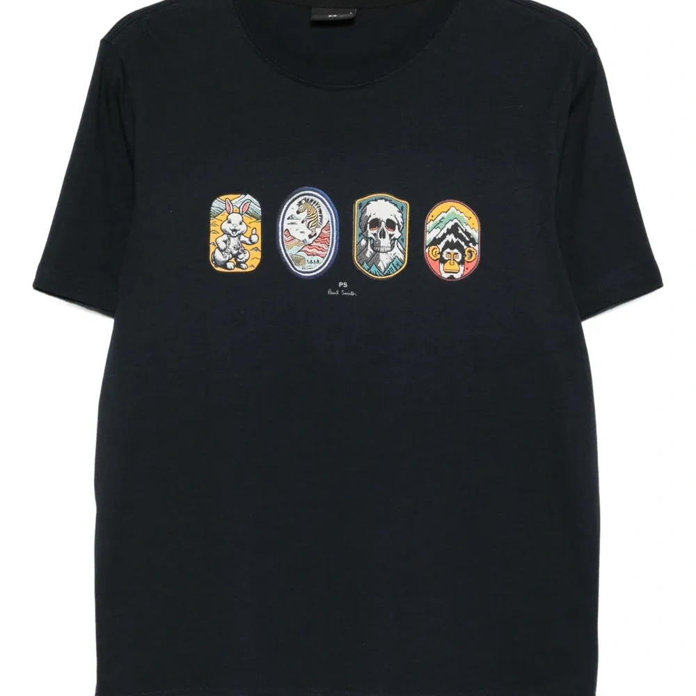 Футболка из органического хлопка с принтом