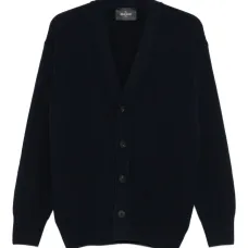 Шерстяной кардиган на пуговицах