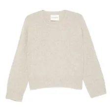 Свитер с круглым вырезом