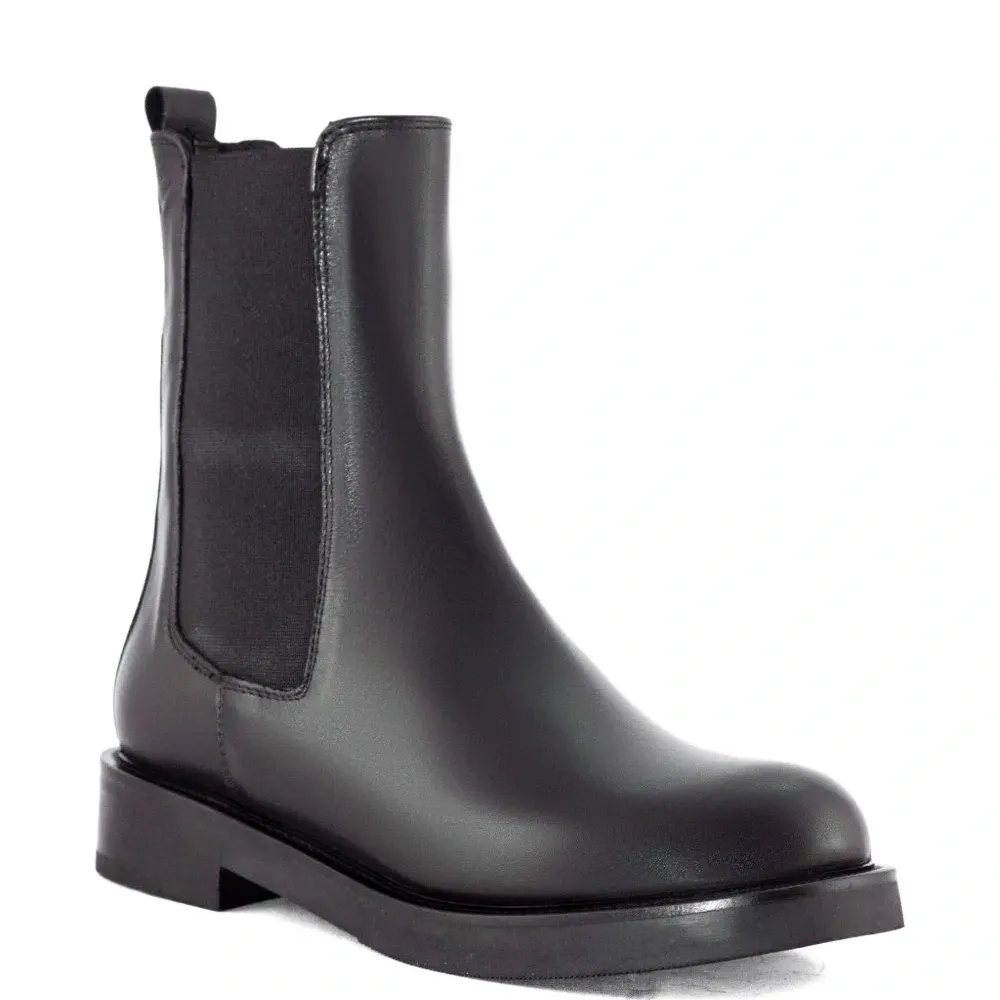 Ботинки челси с эластичными вставками