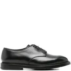 Кожаные оксфорды на шнуровке