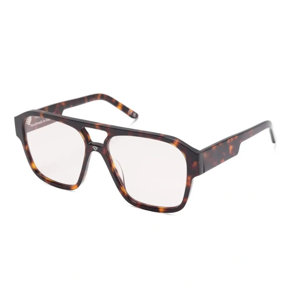 Очки в прямоугольной оправе черепаховой расцветки