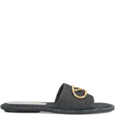 Сандалии без каблука с открытым носком