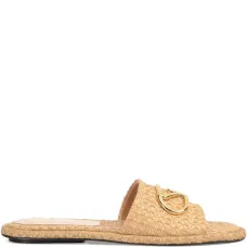 Сандалии без каблука с открытым носком Сандалии без каблука с открытым носком