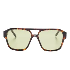 Солнцезащитные очки в оправе черепаховой расцветки