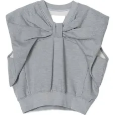 Майка с украшением в виде банта