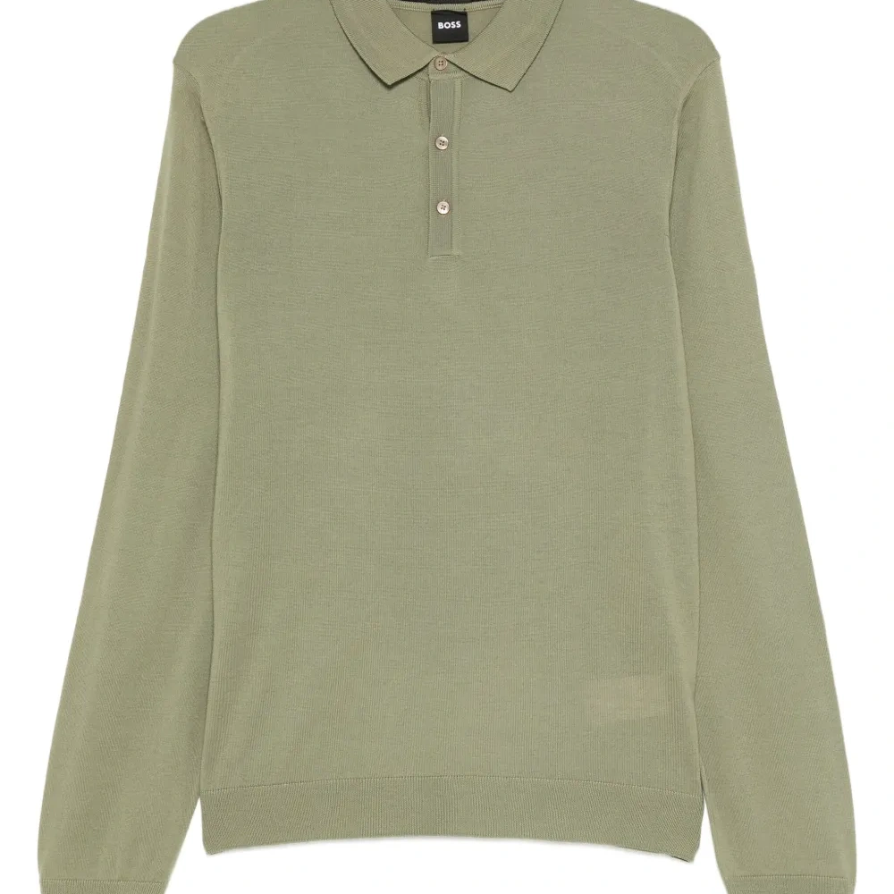 Рубашка поло с длинными рукавами