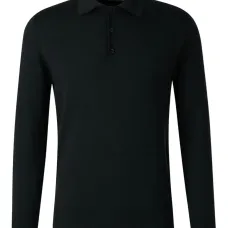 Свитер с воротником поло