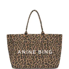 Сумка-тоут с леопардовым принтом Сумка-тоут с леопардовым принтом