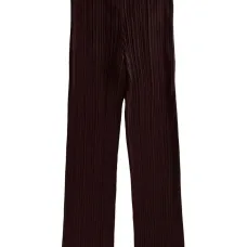 Плиссированные брюки прямого кроя Плиссированные брюки прямого кроя