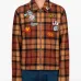 Клетчатая куртка-рубашка Kiss My Patch
