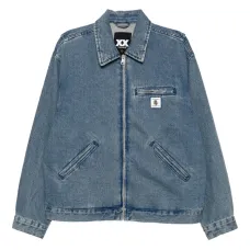 Джинсовая куртка с логотипом Джинсовая куртка с логотипом