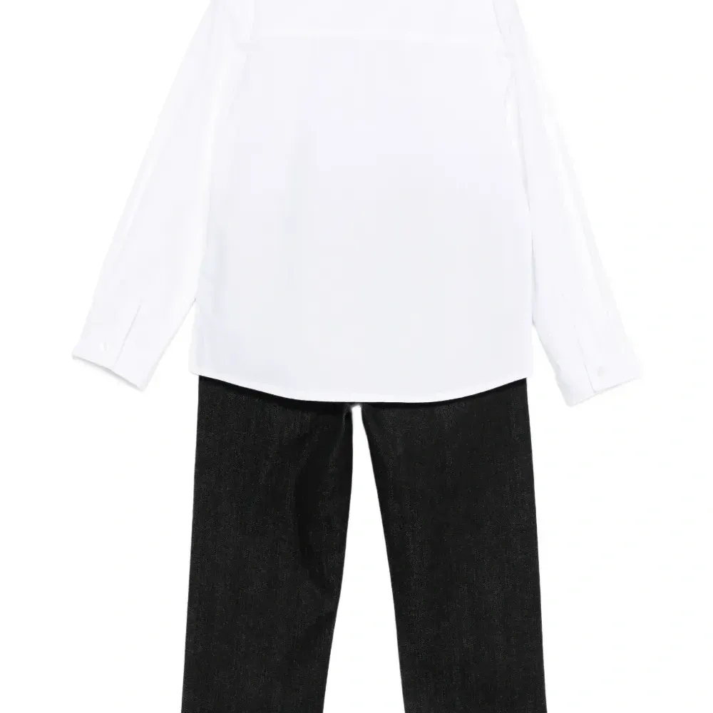 Комплект из топа и брюк с логотипом