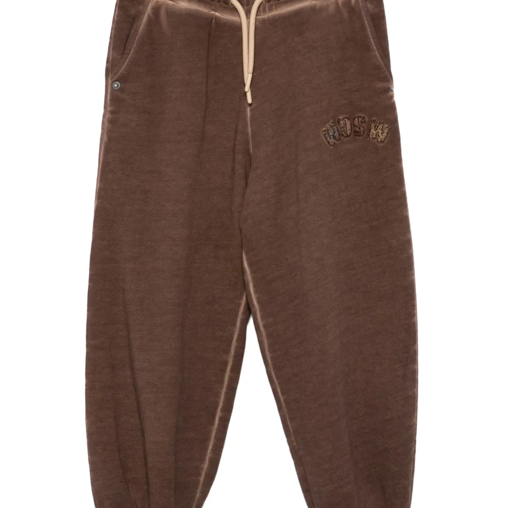 Спортивные брюки с вышитым логотипом