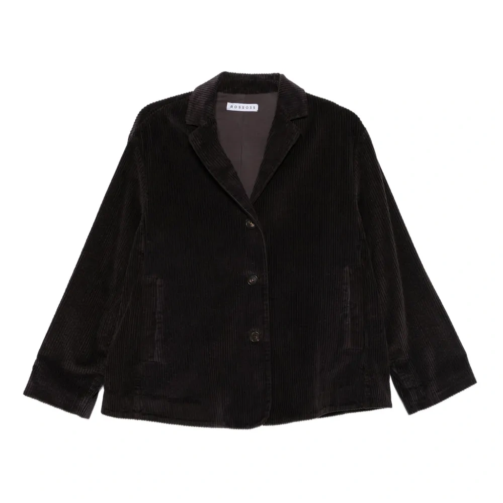 Вельветовая куртка на пуговицах