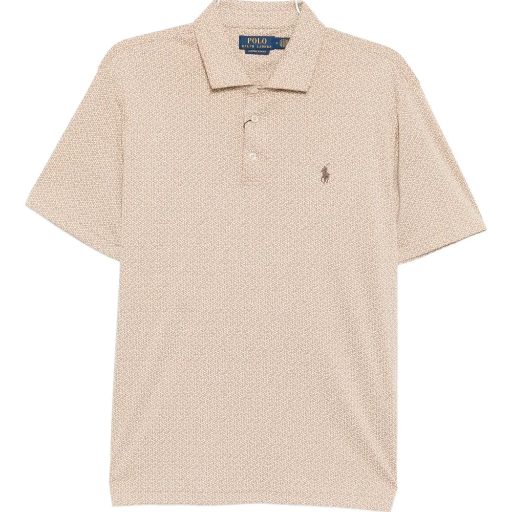 Рубашка поло с вышитым логотипом