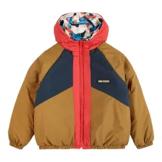 Куртка с капюшоном и принтом