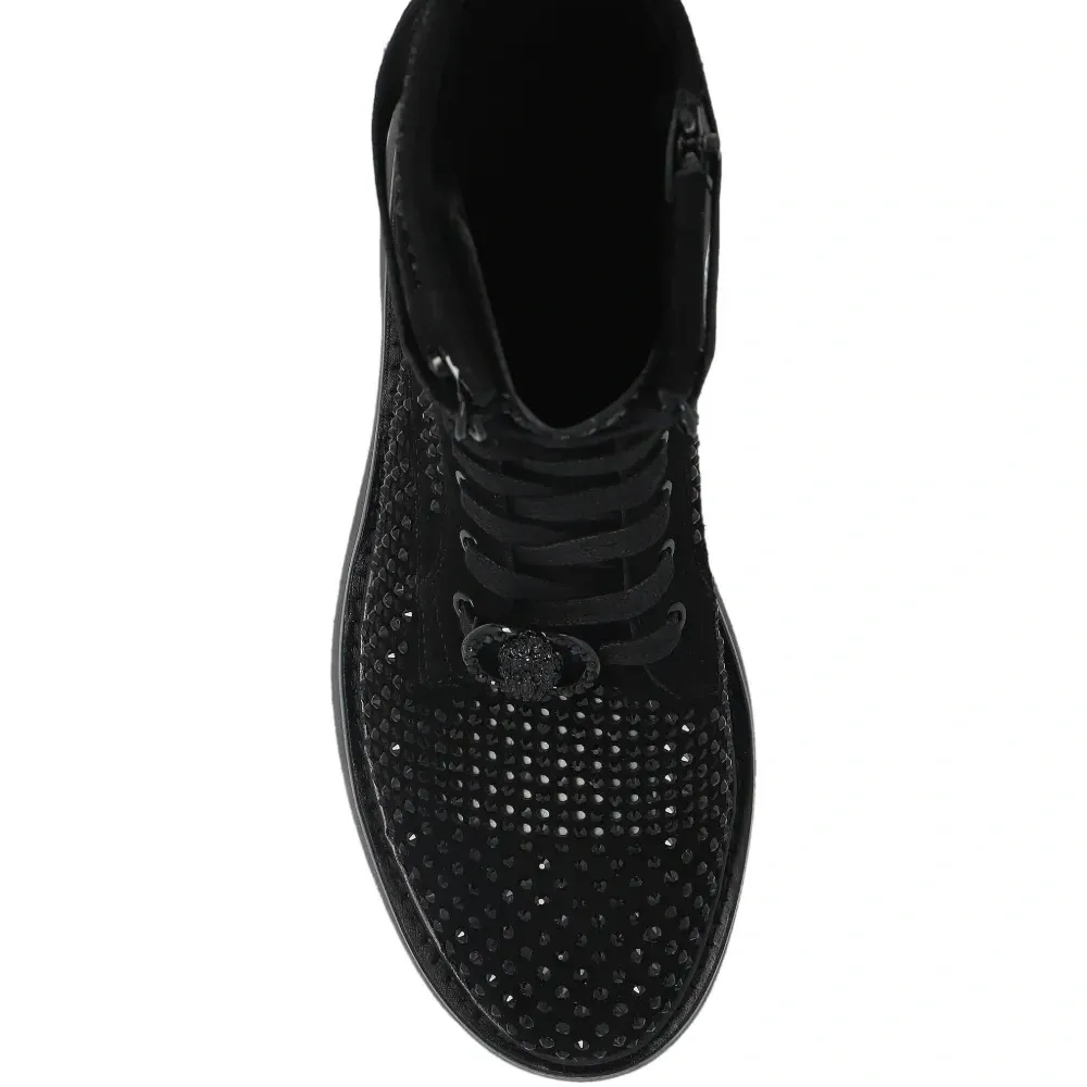 Декорированные ботинки на шнуровке