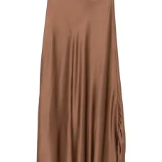 Атласная юбка