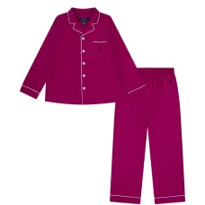 Пижама с логотипом и эластичным поясом