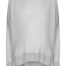 Свитер с круглым вырезом