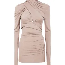 Топ с драпировкой