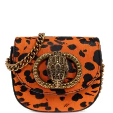 Мини-сумка через плечо Chelsea с леопардовым принтом