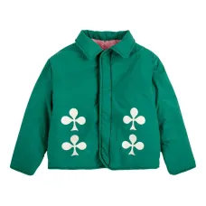 Двусторонняя куртка с принтом клевера