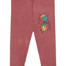 Брюки с принтом в виде игральных костей Брюки с принтом в виде игральных костей