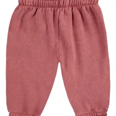 Брюки с логотипом и эластичным поясом Брюки с логотипом и эластичным поясом