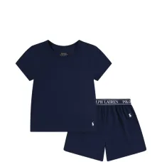 Комплект шорт с вышивкой логотипа