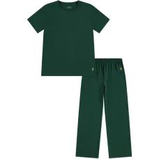 Пижама с вышитым логотипом