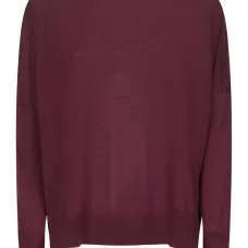 Свитер с круглым вырезом