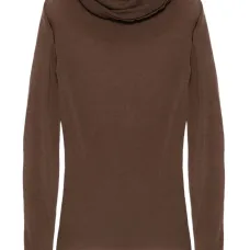 Свитер с воротником-хомутом