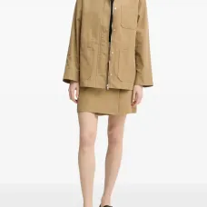 Юбка с кнопками