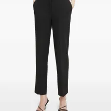 Укороченные брюки прямого кроя