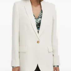 Топ с цветочным принтом и V-образным вырезом