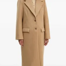 Пальто на пуговицах