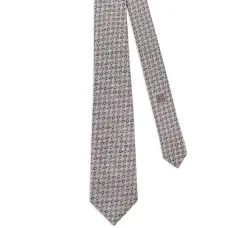 Галстук с геометричным узором