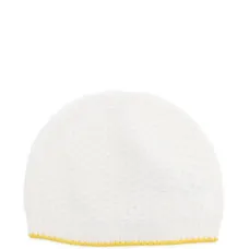 Шапка бини с фактурной отделкой