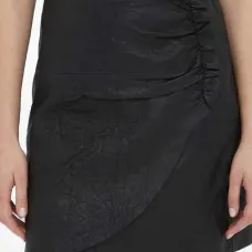 Мини-юбка с драпировкой