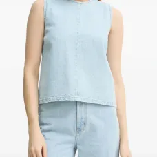 Топ без рукавов на молнии