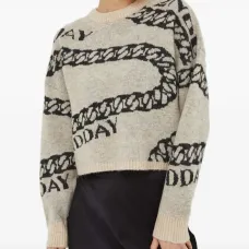 Свитер с графичным принтом Свитер с графичным принтом