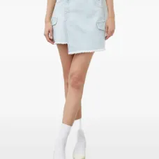 Асимметричная мини-юбка