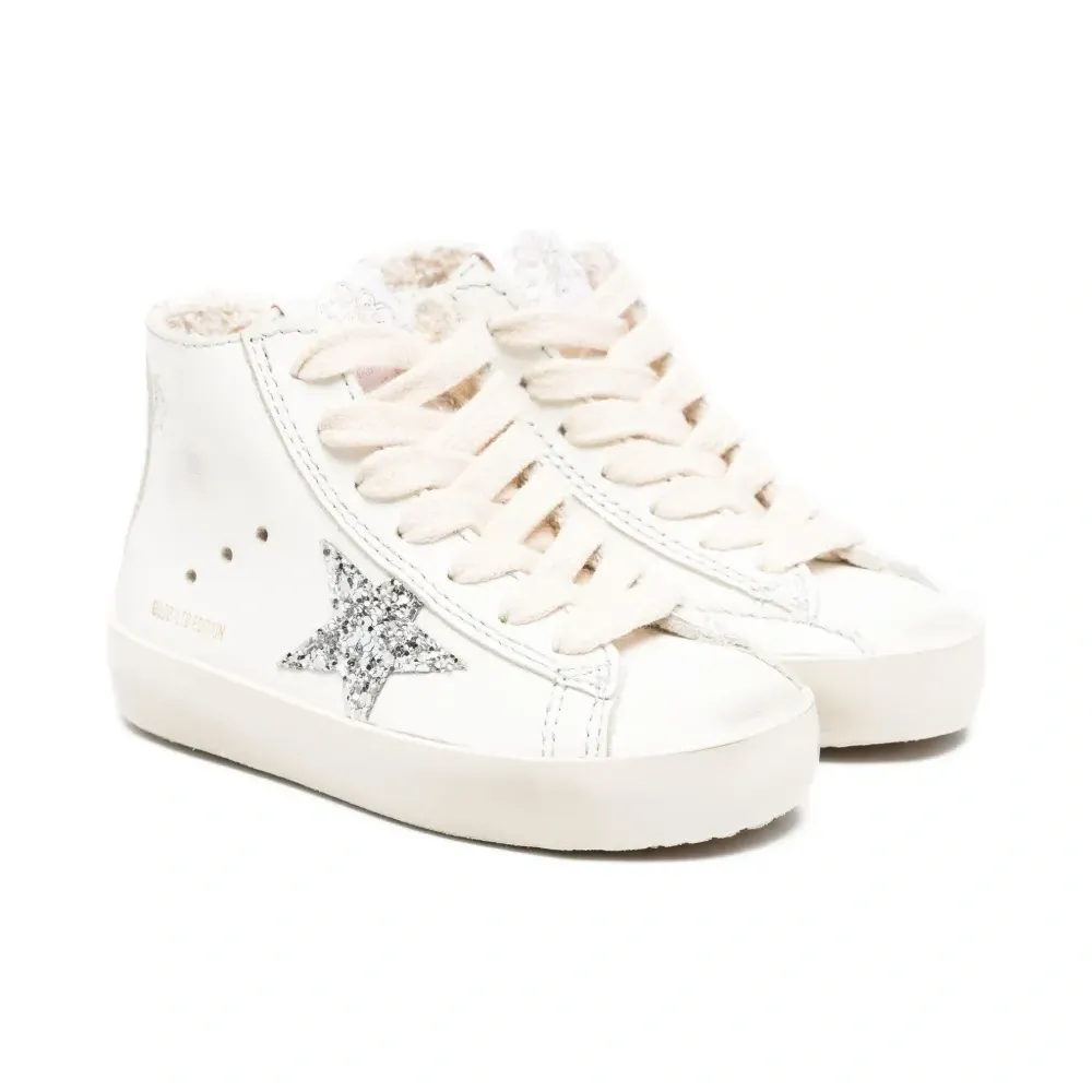 Высокие кеды с блестками Высокие кеды с блестками