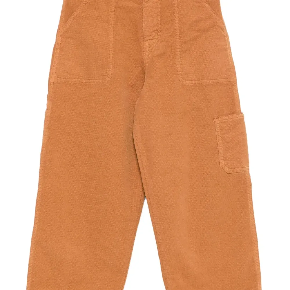 Вельветовые брюки с карманами