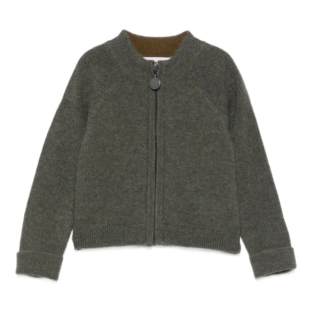 Кардиган в рубчик